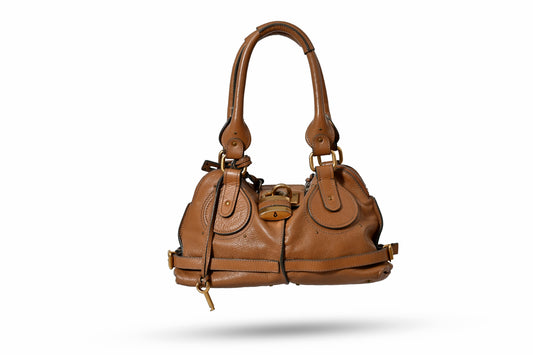 Chloé Brown Paddington Leather Bag
