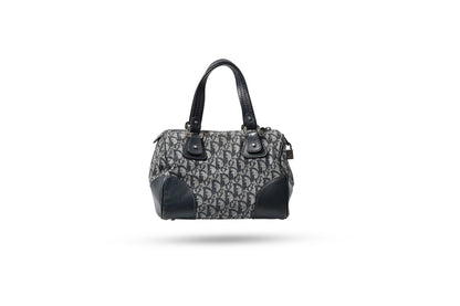 Dior Canvas Leather Mini Trotter Bag