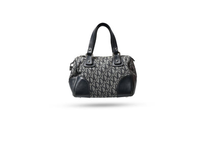 Dior Canvas Leather Mini Trotter Bag