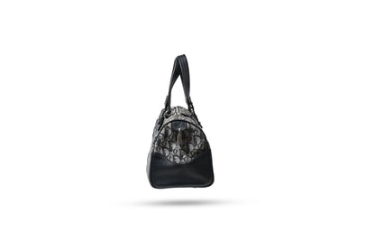 Dior Canvas Leather Mini Trotter Bag