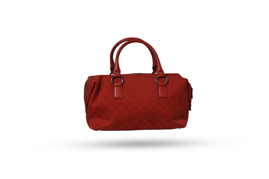 Gucci Mini Red Boston Bag