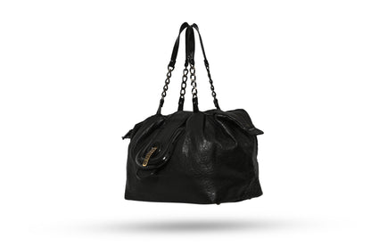 Fendi Belted Leather Bag