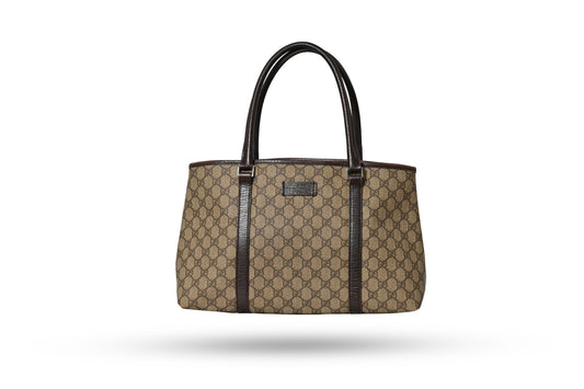 Gucci GG Monogram Medium Joy Brown Tote