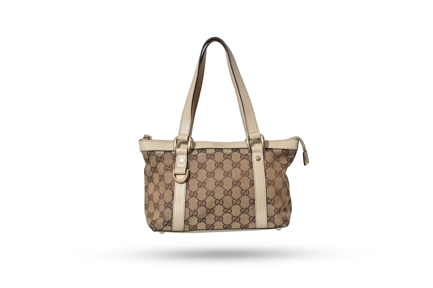 Gucci GG Abbey Mini Cream Tote