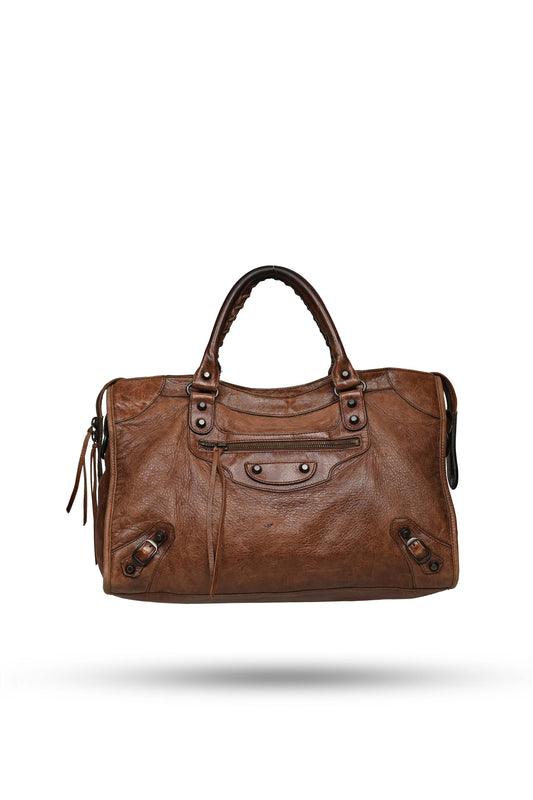 Balenciaga City Bag Chataigne