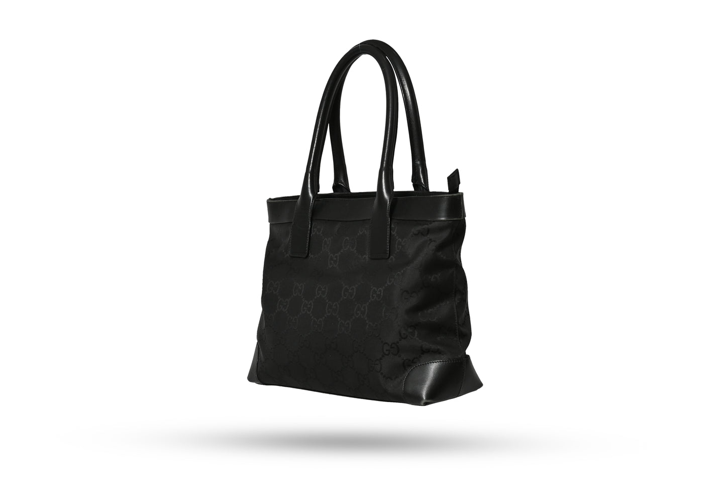 Gucci GG Canvas Black Tote Bag