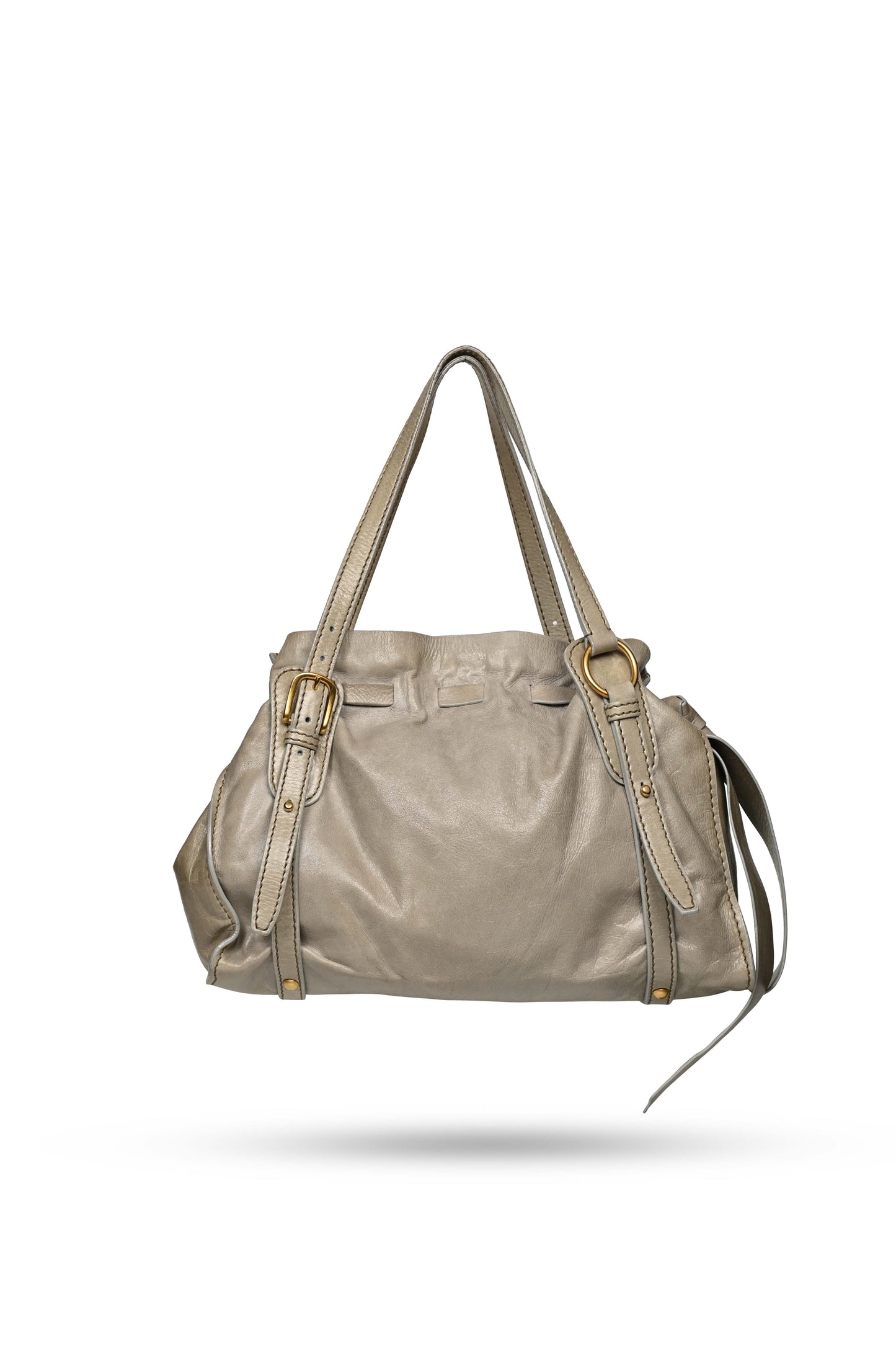 Miu Miu Vitello Peggy Bow Tote