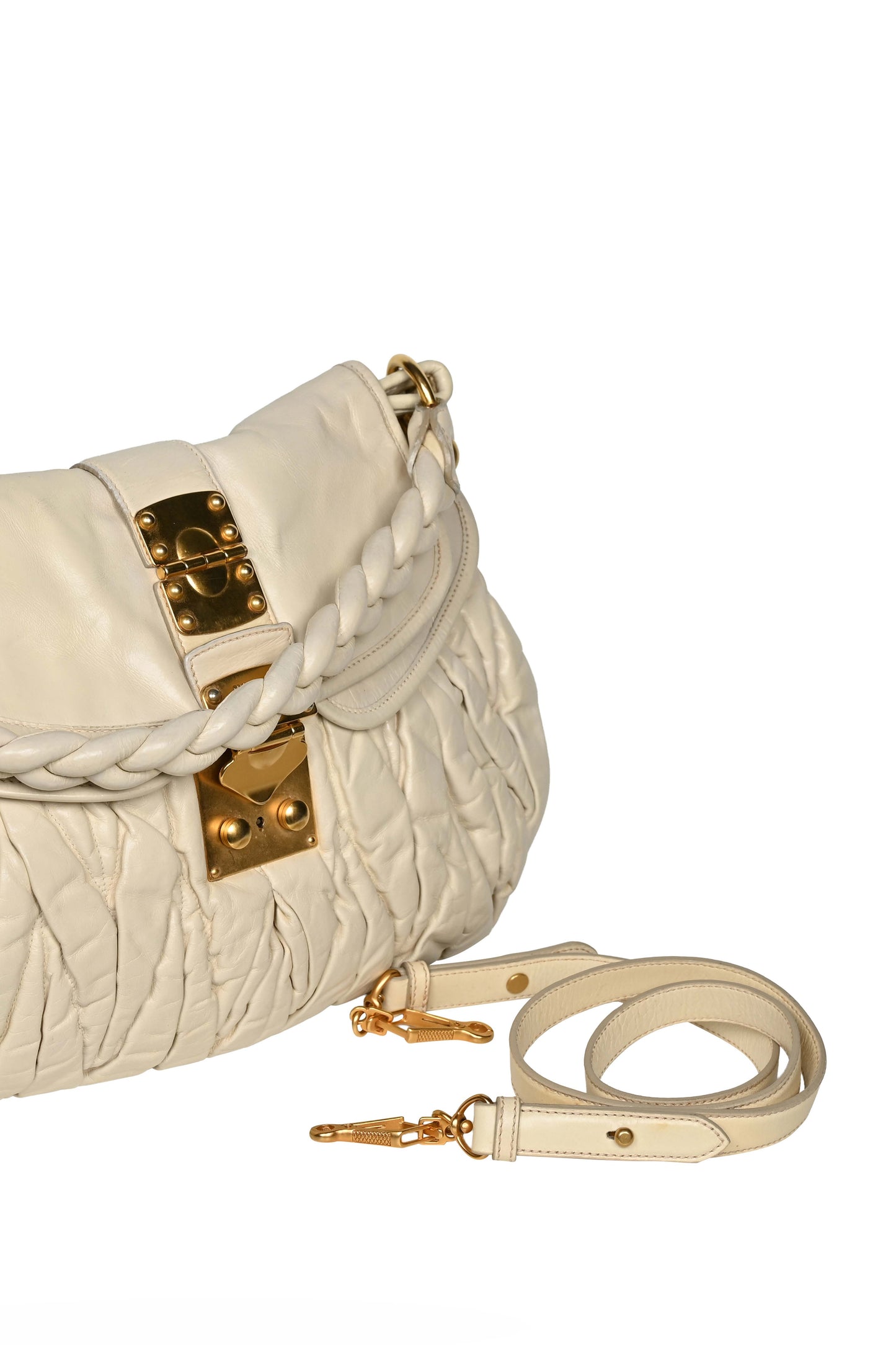 Miu Miu Matelasse Coffer