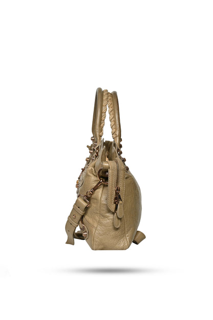 Balenciaga First Bag Sandstone