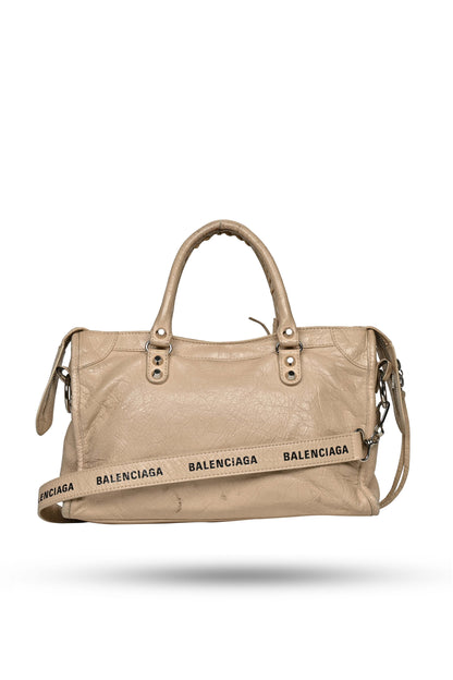 Balenciaga City Bag Praline