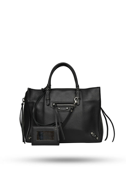 Balenciaga Papier A4 Tote Black