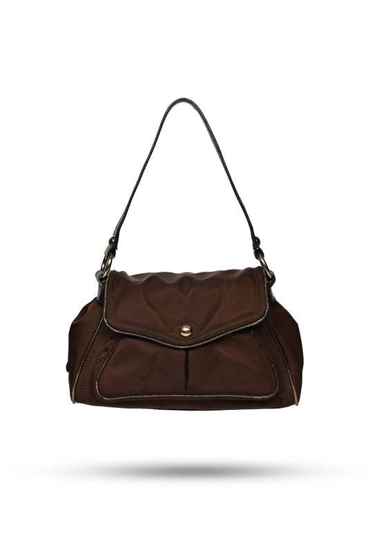 Celine Nylon Shoulder Bag