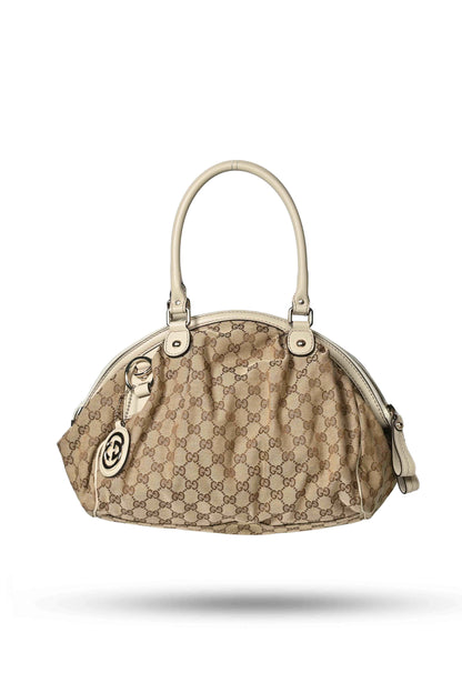 Gucci Sukey Canvas Shoulder Bag