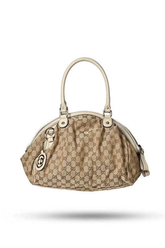 Gucci Sukey Canvas Shoulder Bag