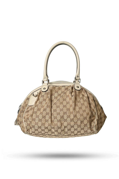 Gucci Sukey Canvas Shoulder Bag