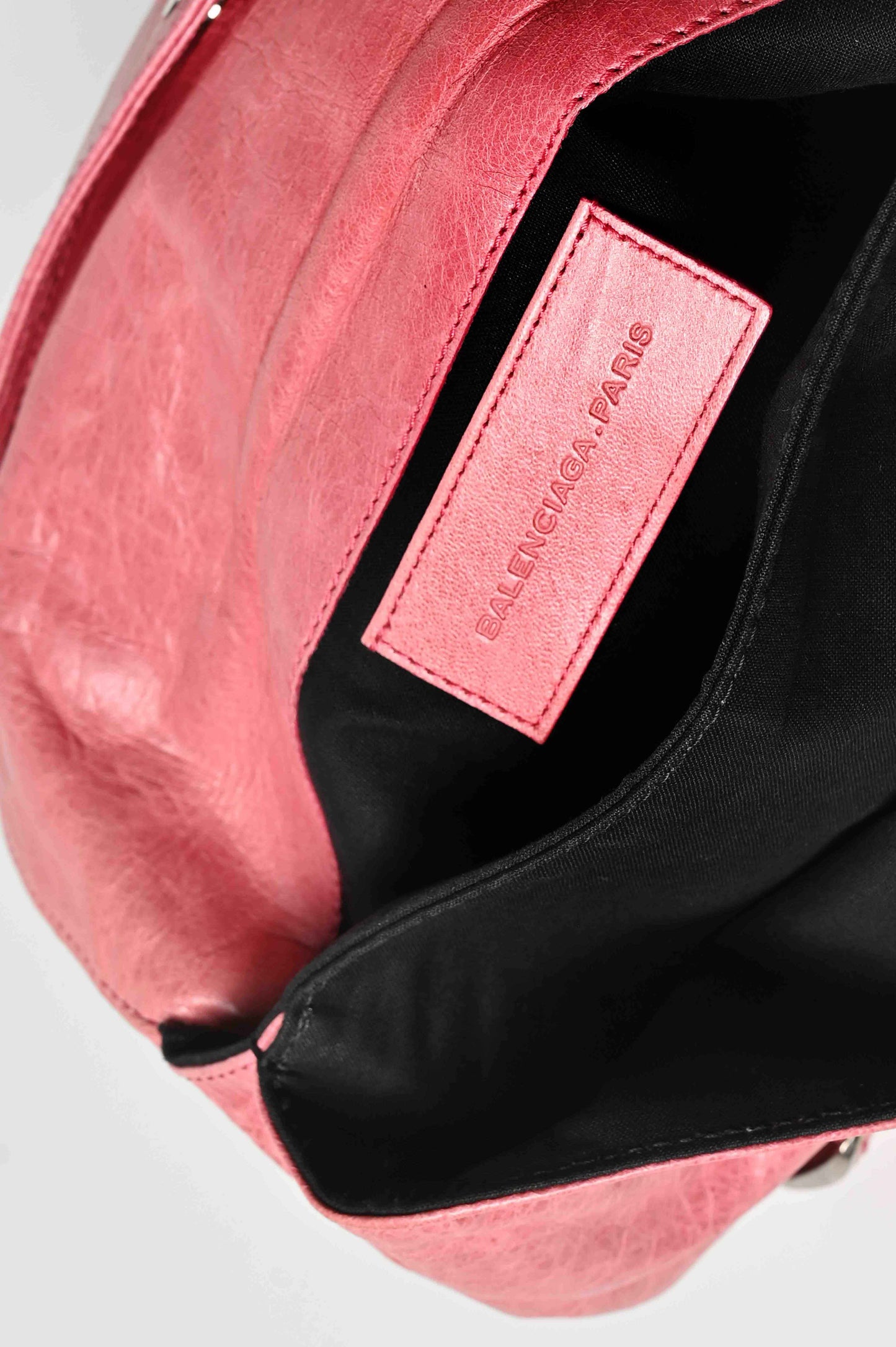 Balenciaga Pink Envelope Clutch