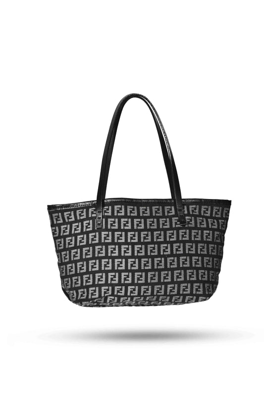 Fendi Zucchino Canvas Tote Bag