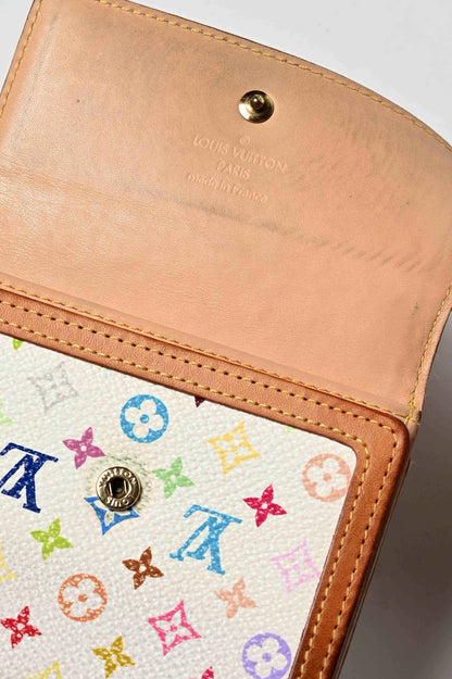 Louis Vuitton White Takashi Murakami Elise