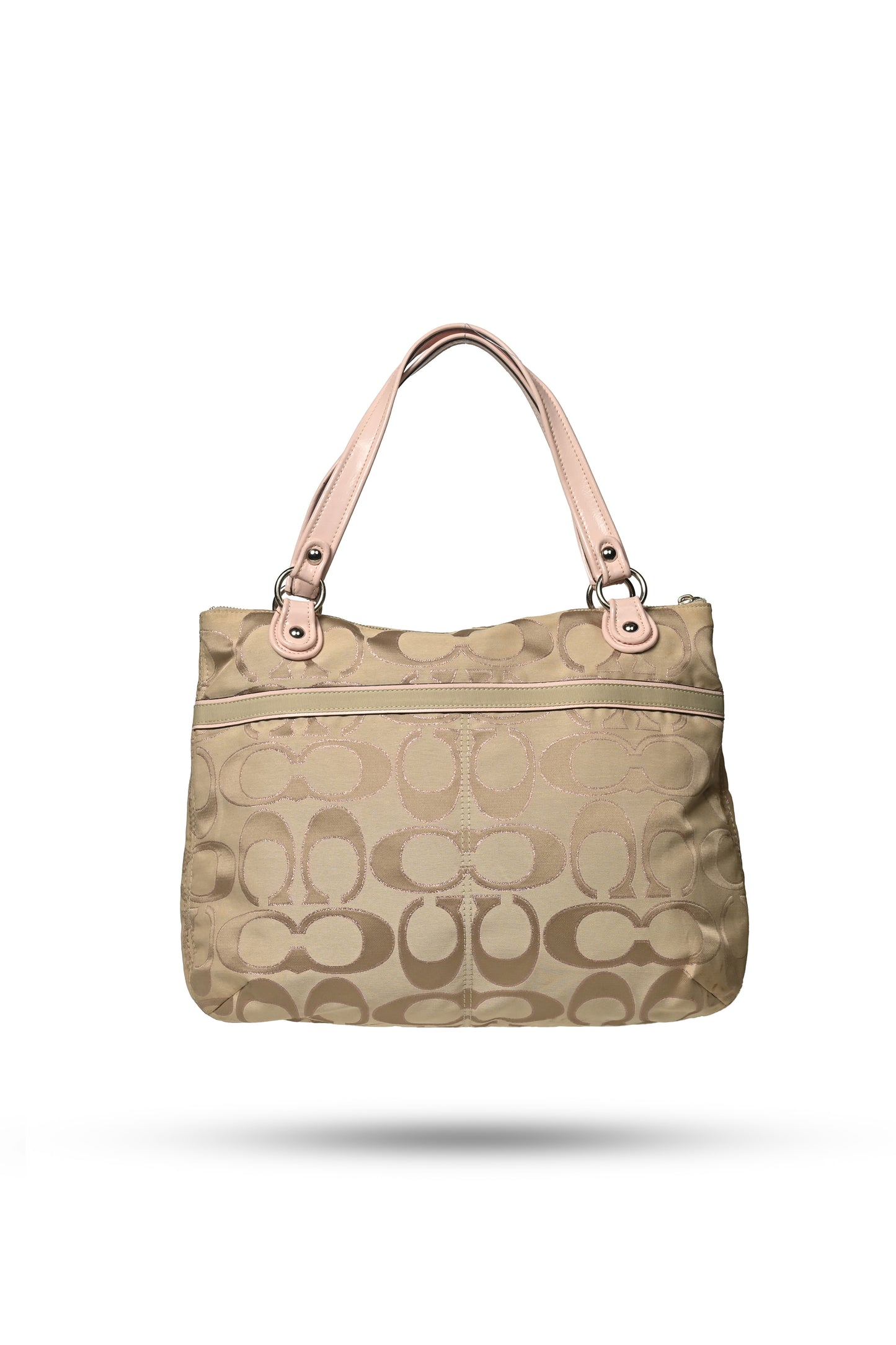 Coach Poppy Signature Tote Bag