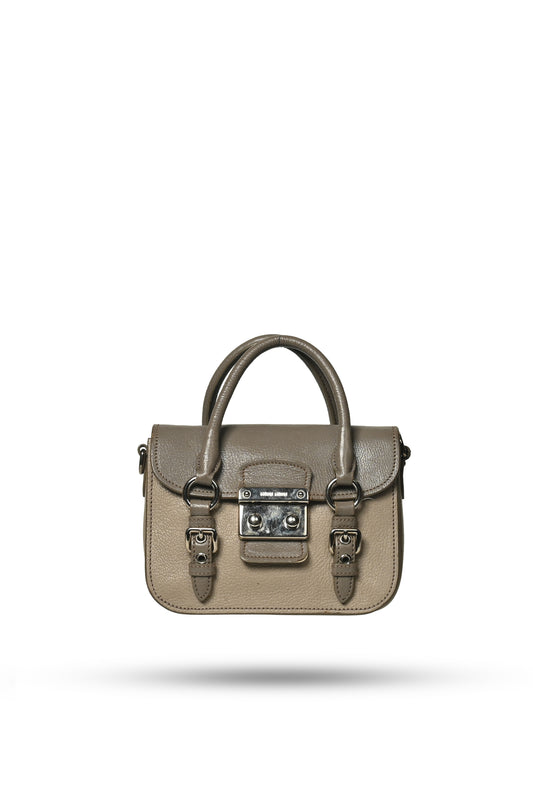 Miu Miu Madras Lock Crossbody Bag
