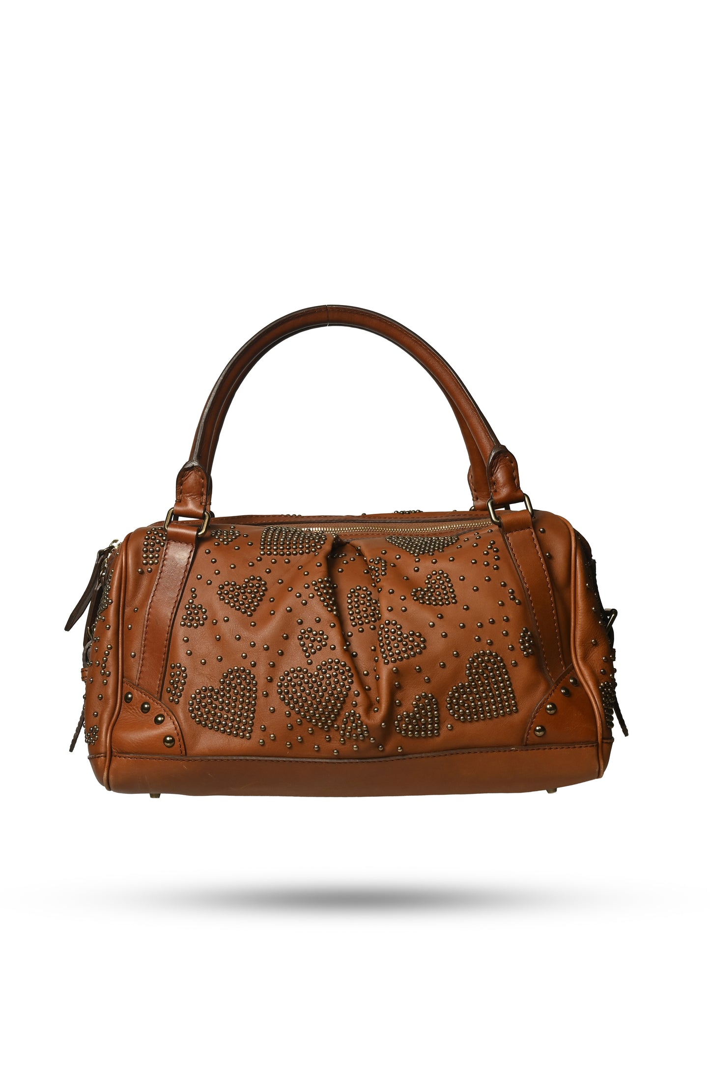 Burberry Heart Studded Satchel