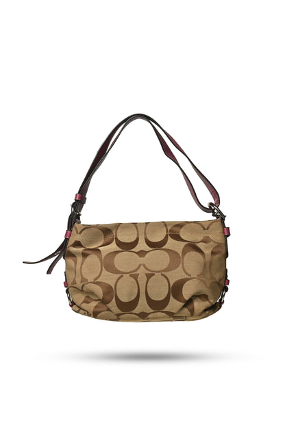 (PRE-ORDER) Coach Signature Canvas 2Way Shoulder Bag