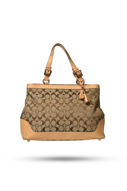 (PRE-ORDER) Coach Signature Canvas Tote Bag