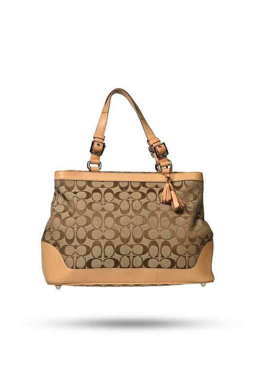 (PRE-ORDER) Coach Signature Canvas Tote Bag
