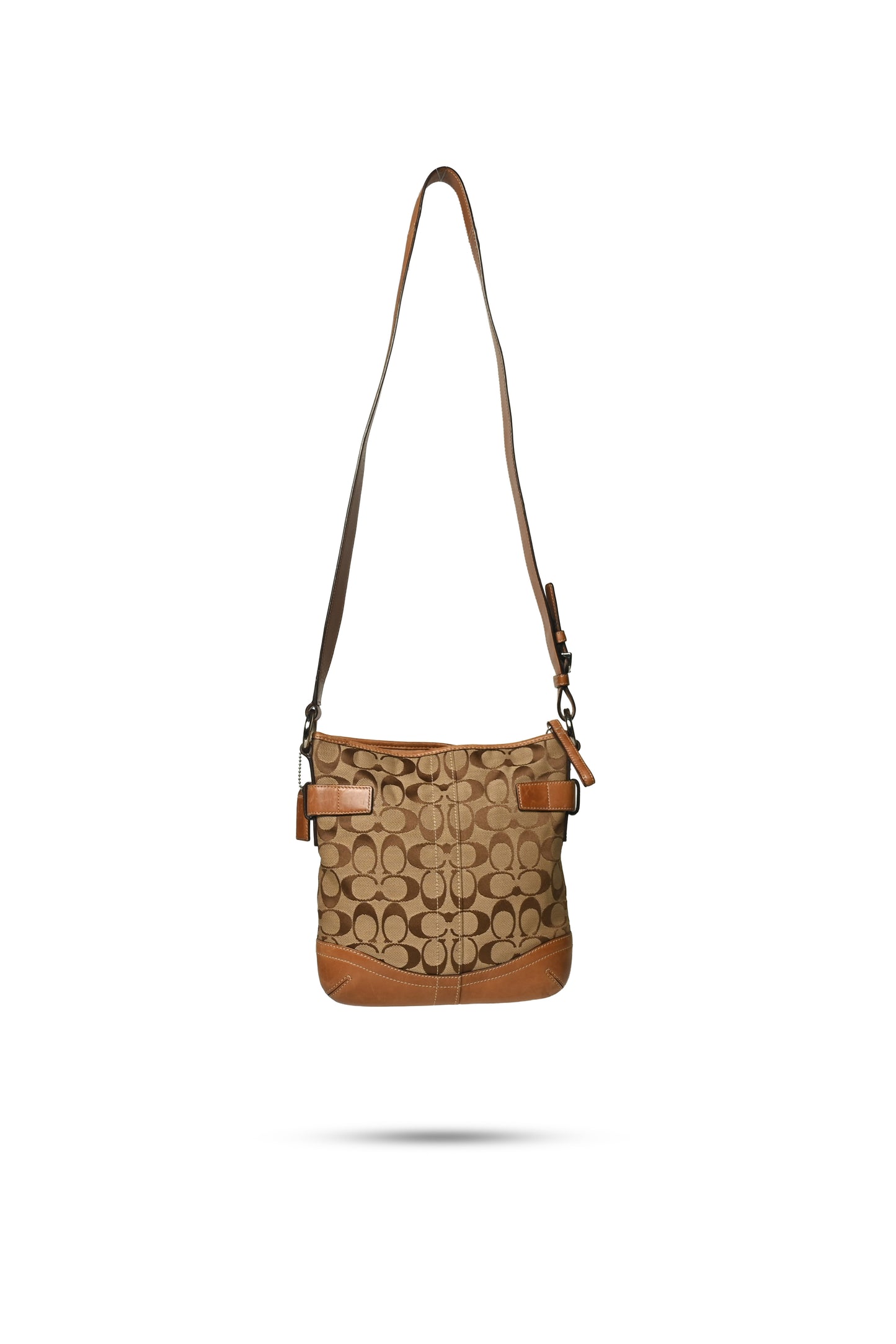 (PRE-ORDER) Coach Signature Canvas Leather Crossbody Bag