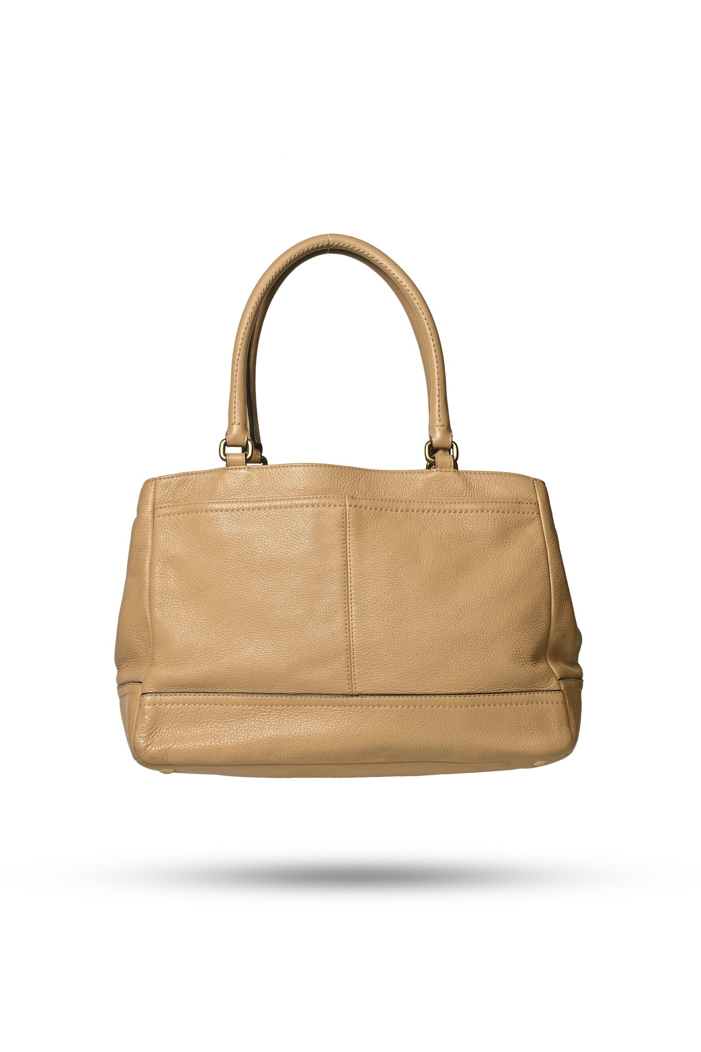 (PRE-ORDER) Coach Leather Twist Lock Tote