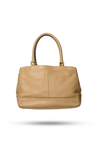 (PRE-ORDER) Coach Leather Twist Lock Tote