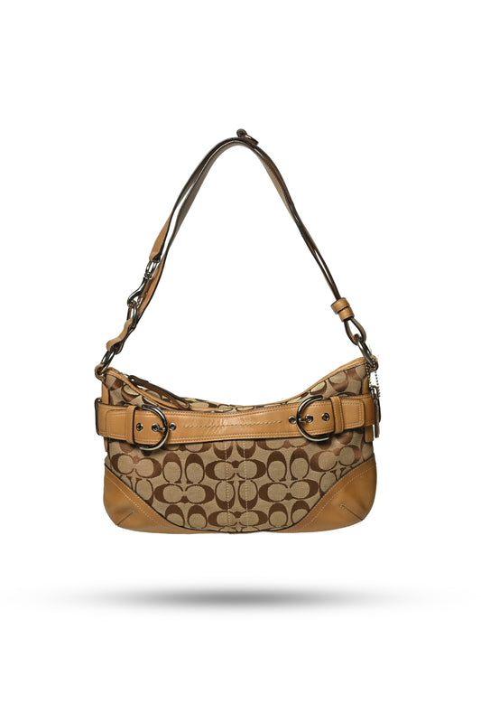 (PRE-ORDER) Coach Signature Canvas Shoulder Bag