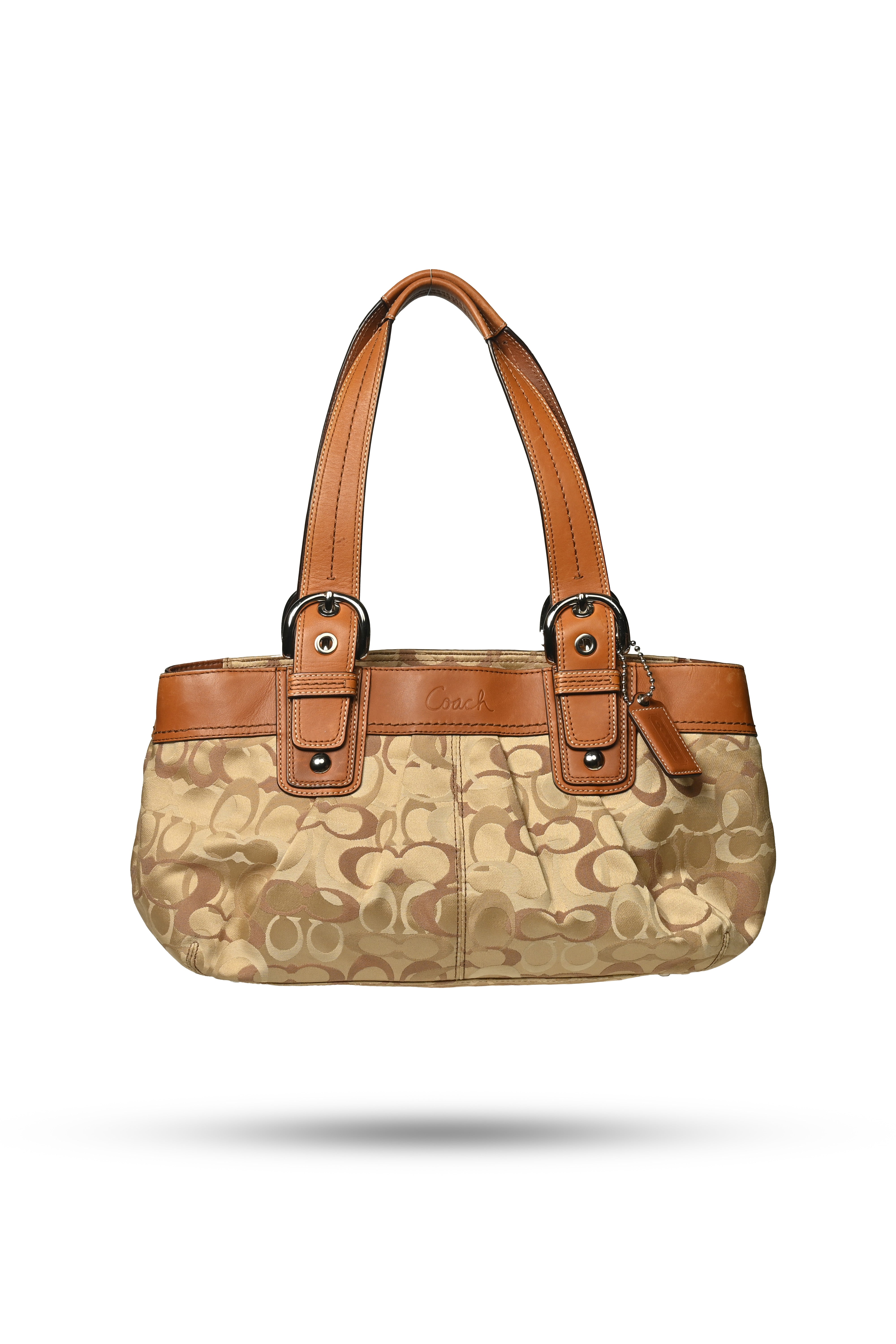 【Millicas】Coach Soho Signature Tote Bag Coach Soho Pleated Canvas Bag – VIRTUAL ICON VINTAGE