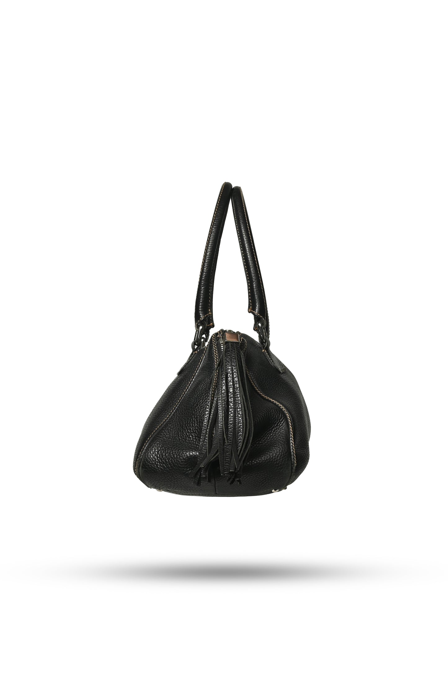 Chanel Embossed Shoulder Tote