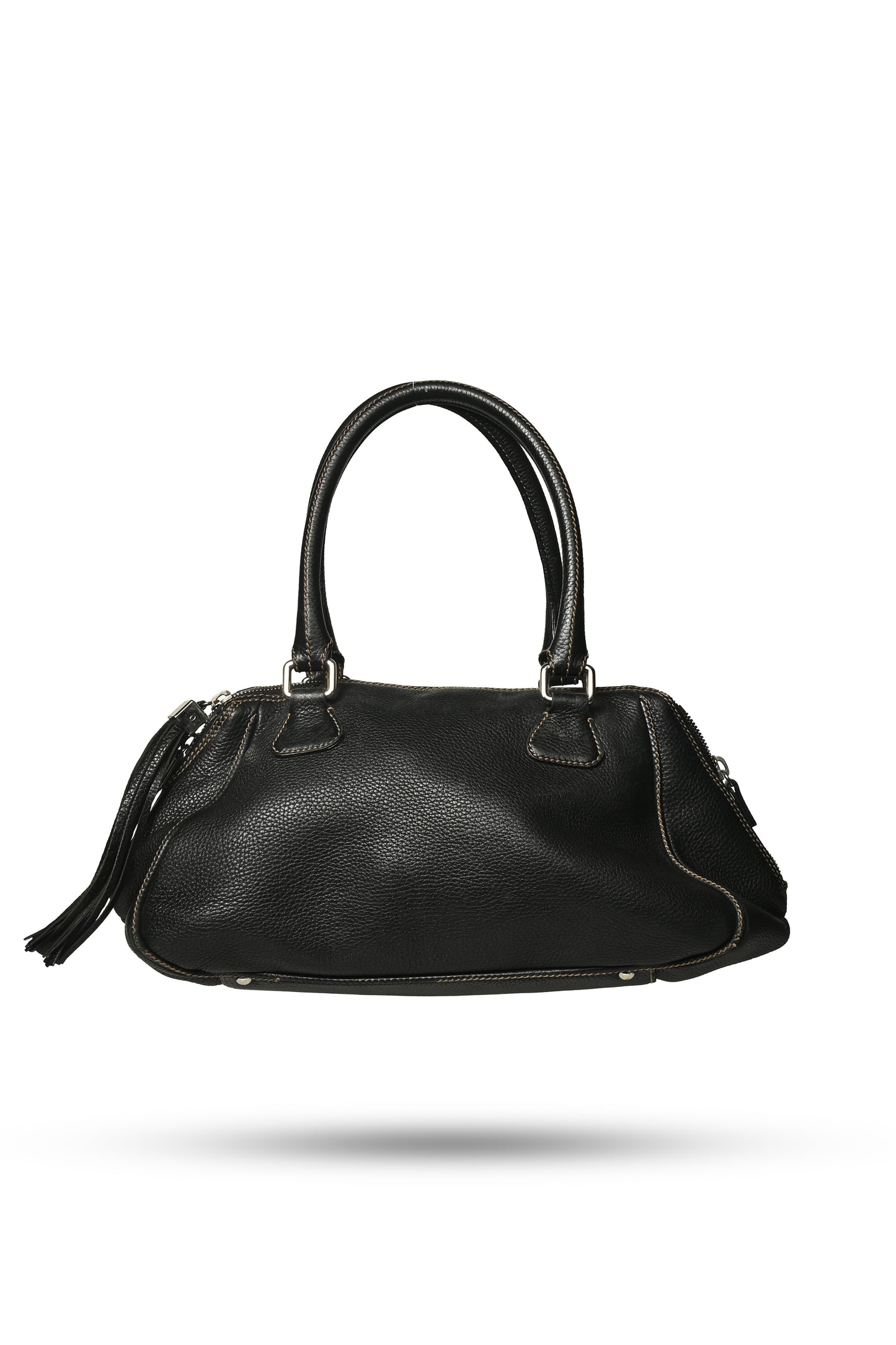 Chanel Embossed Shoulder Tote