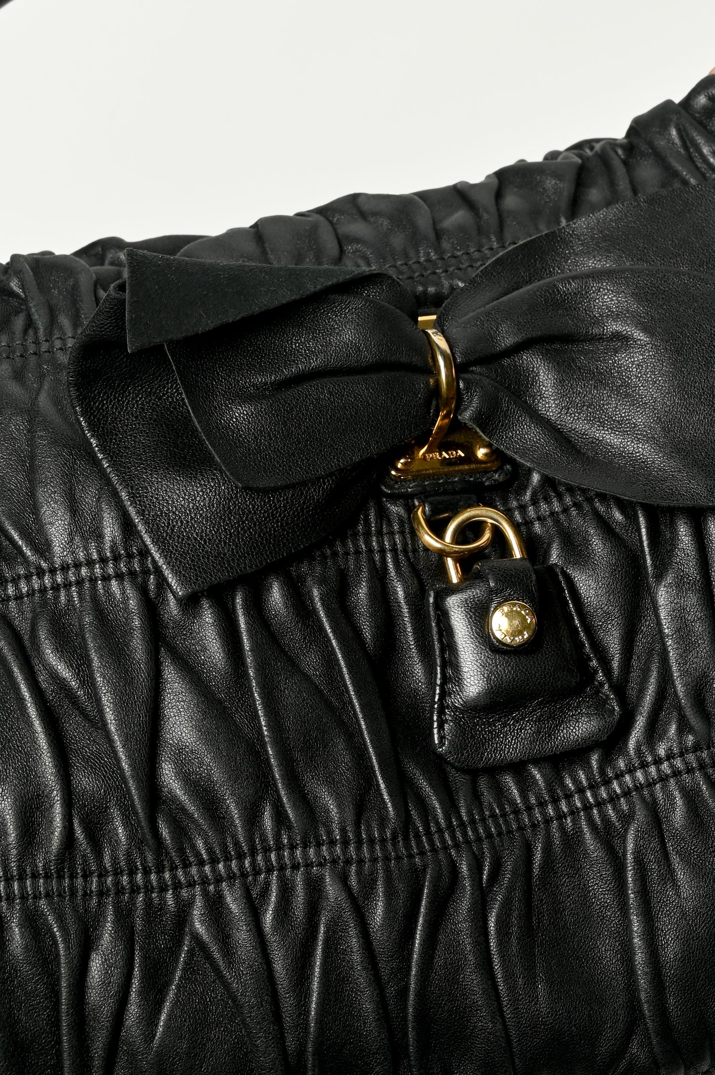 Prada Nappa Gaufre Handbag