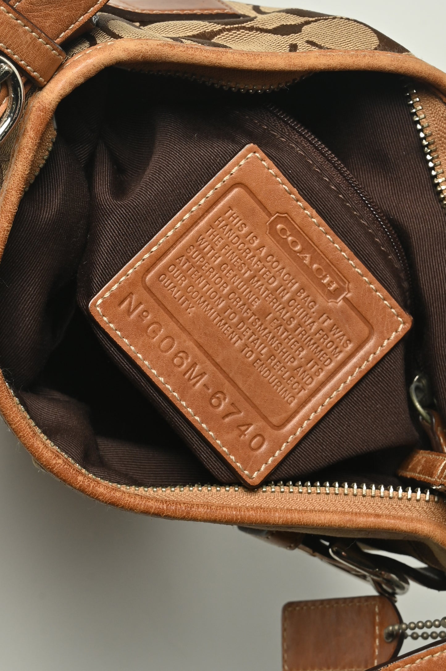 (PRE-ORDER) Coach Signature Canvas Leather Crossbody Bag