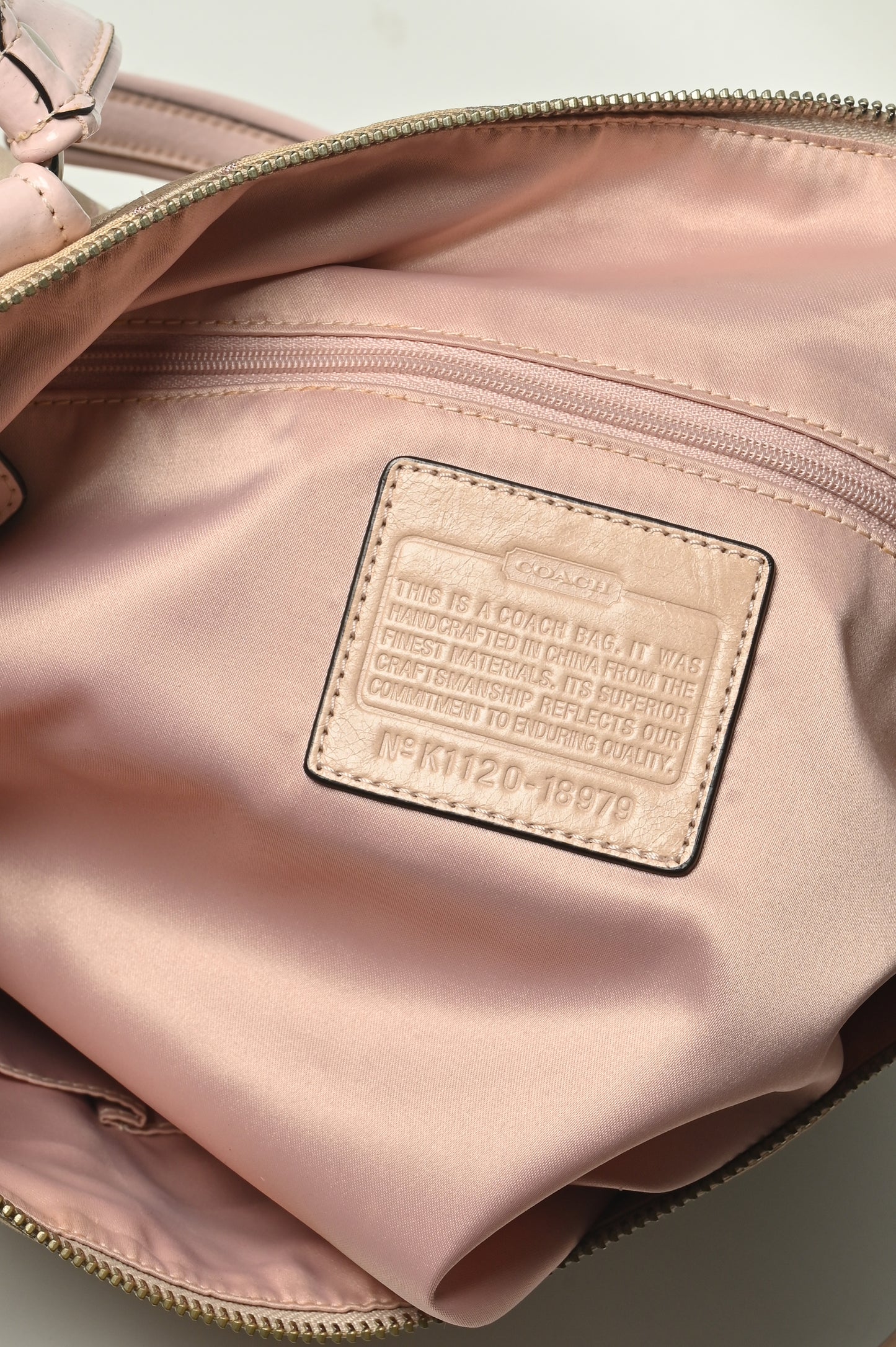 Coach Poppy Signature Tote Bag