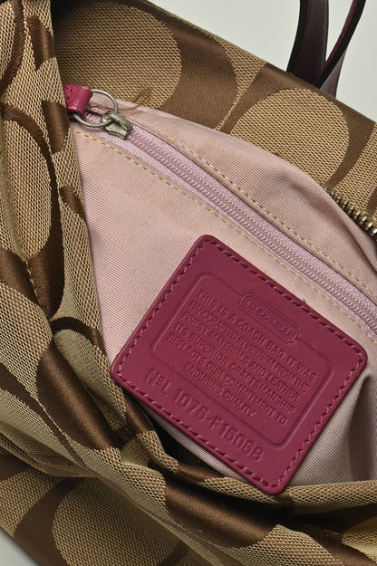 (PRE-ORDER) Coach Signature Canvas 2Way Shoulder Bag