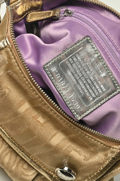 Coach Mini Poppy Hobo Bag