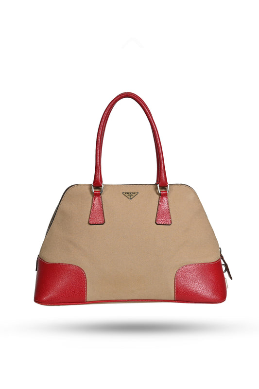 Prada 2013 Cingiale Trimmed Canapa