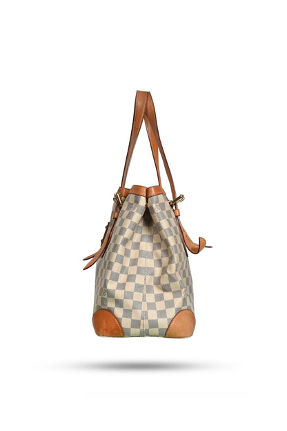Louis Vuitton 2009 Damier Azur Hampstead Tote