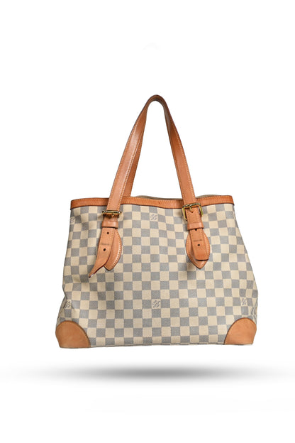 Louis Vuitton 2009 Damier Azur Hampstead Tote