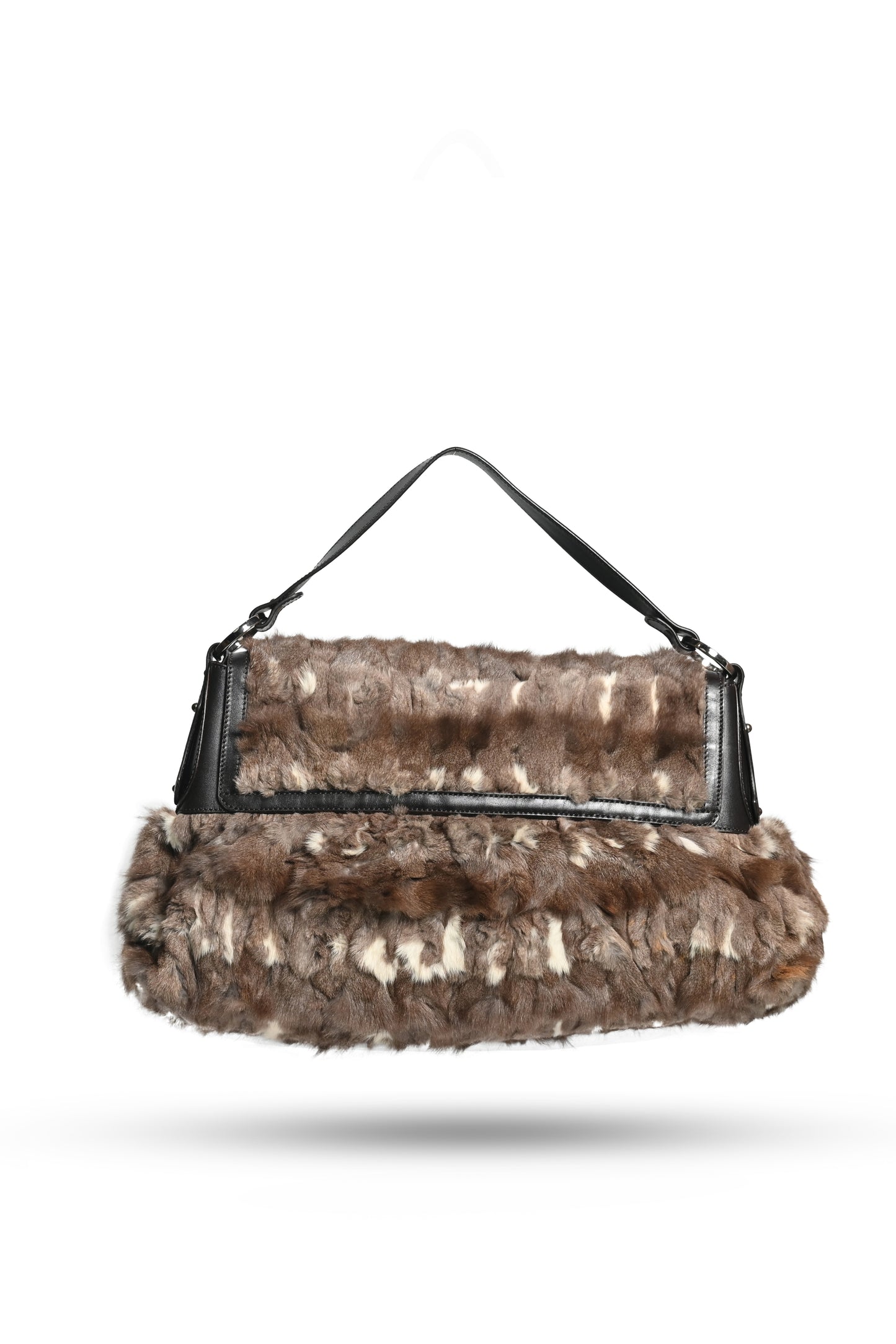 Fendi Fur Chef Baguette Bag