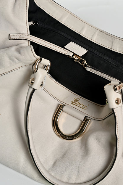 Gucci Abbey D-Ring Leather Shoulder Handbag