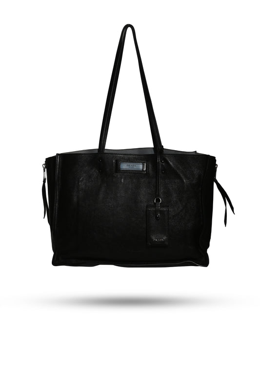 Prada Etiquette Leather Tote