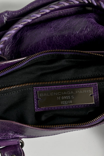 Balenciaga First Handbag in Purple