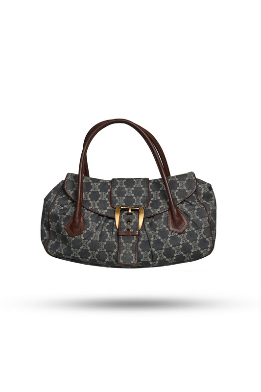 Celine Denim Shoulder Bag