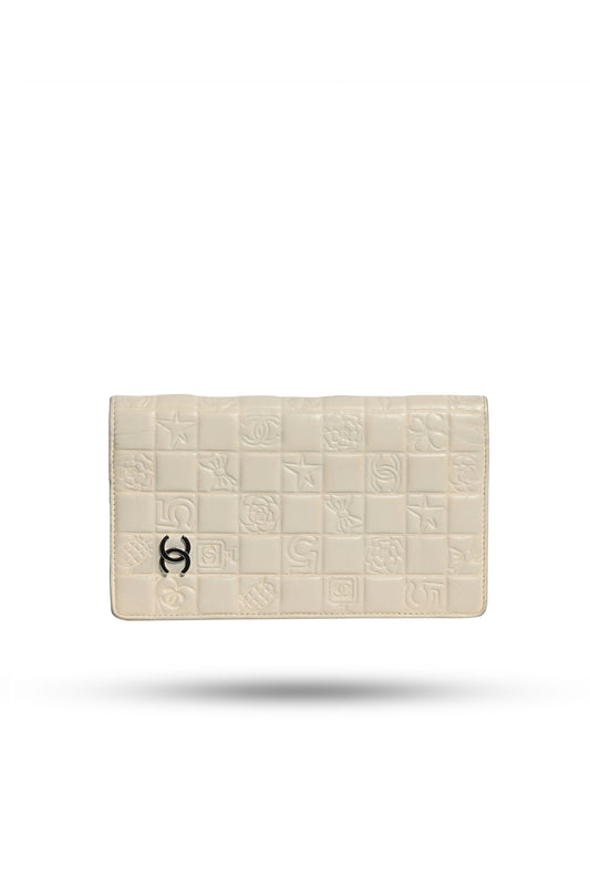 Chanel Precious Symbols Long Wallet