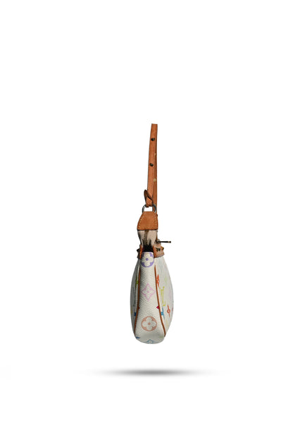 Louis Vuitton Murakami White Monogram Pochette